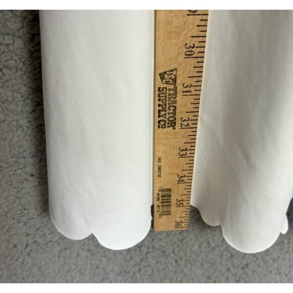 Attraco Women's Scalloped Edge White Athletic Dress Size Large New With Tag's. - Picture 8 of 8